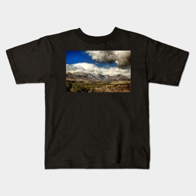 Winter Storm Brewing Kids T-Shirt by JimDeFazioPhotography